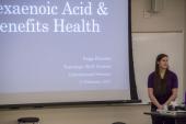 Paige Fletcher, Informational Seminar, Feb. 2017 | “Docosahexaenoic Acid and how it Benefits Health”