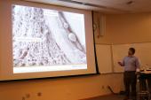 Kevin Trout, BMED student mentored by Dr. Andrij Holian, "Foreign-Body Giant Cells" | Informational Seminar, September 2013